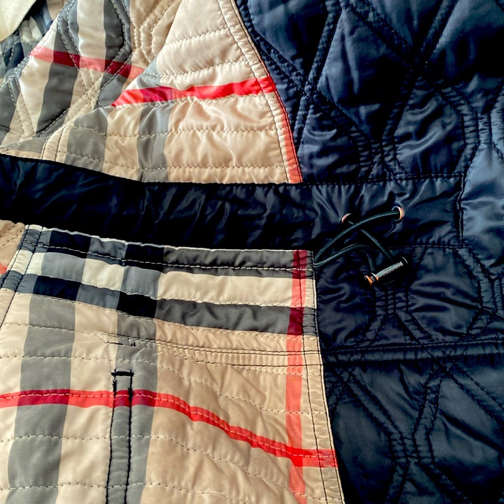 Burberry Black Hooded Coat - Picture 14 of 15
